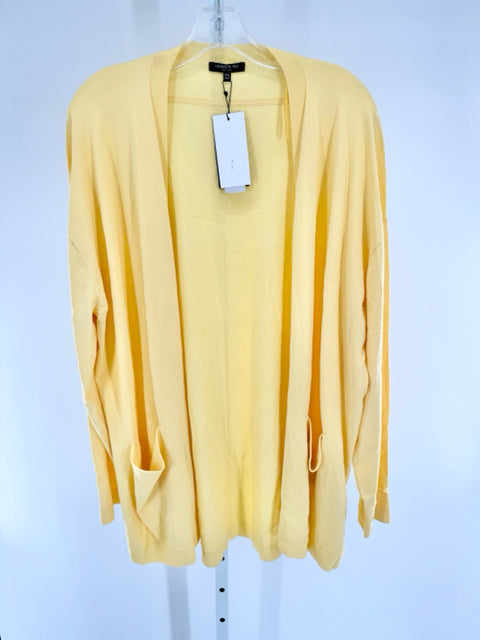 Size XXL LAFAYETTE Yellow Cardigan