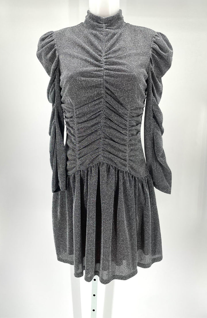 Size S REBECCA TAYLOR Silver Dress