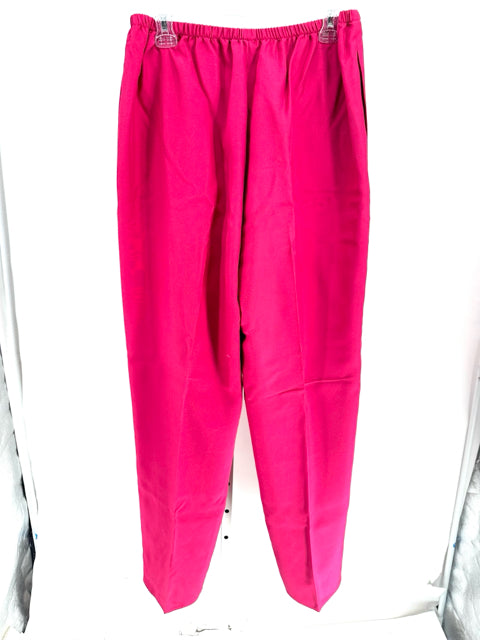 Size XL Fuschia Silk Pants