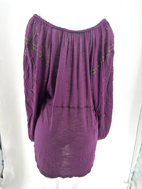 Size S FREE PEOPLE Purple Shirt