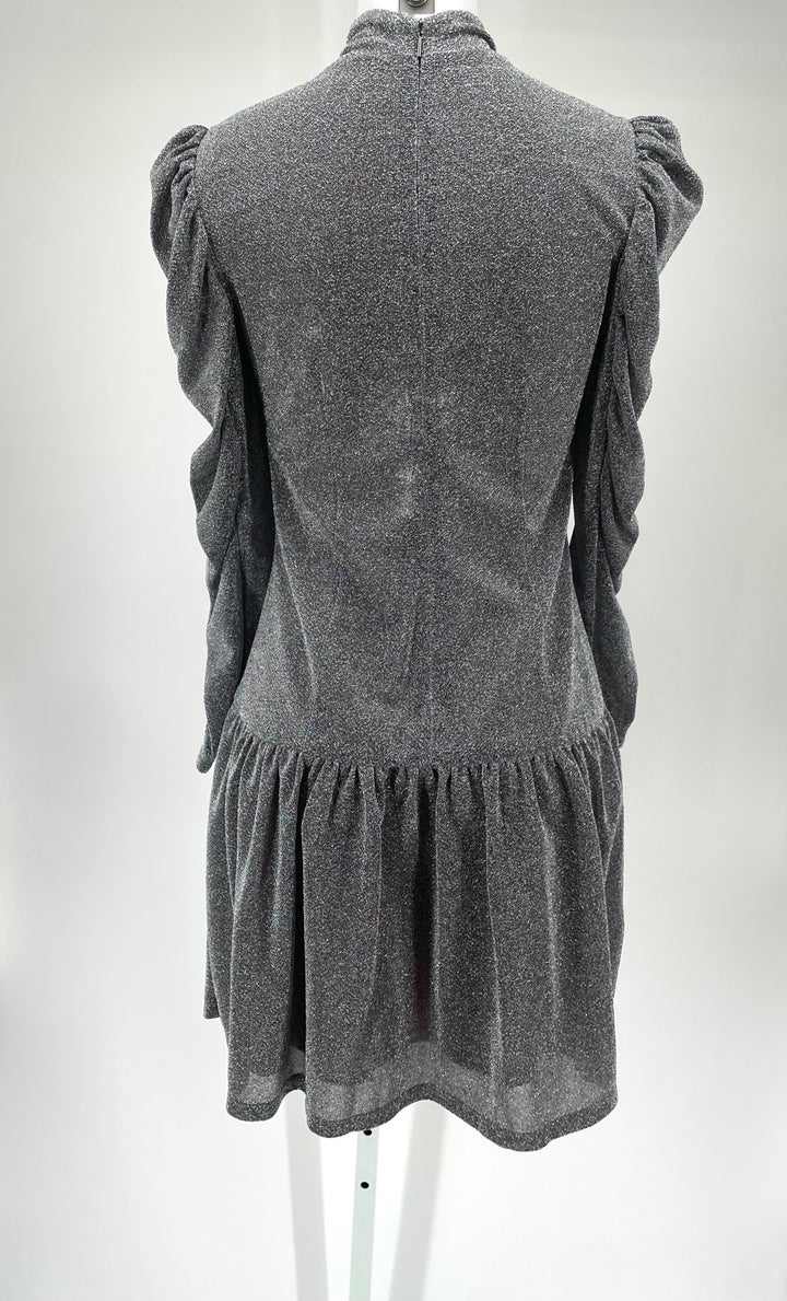 Size S REBECCA TAYLOR Silver Dress