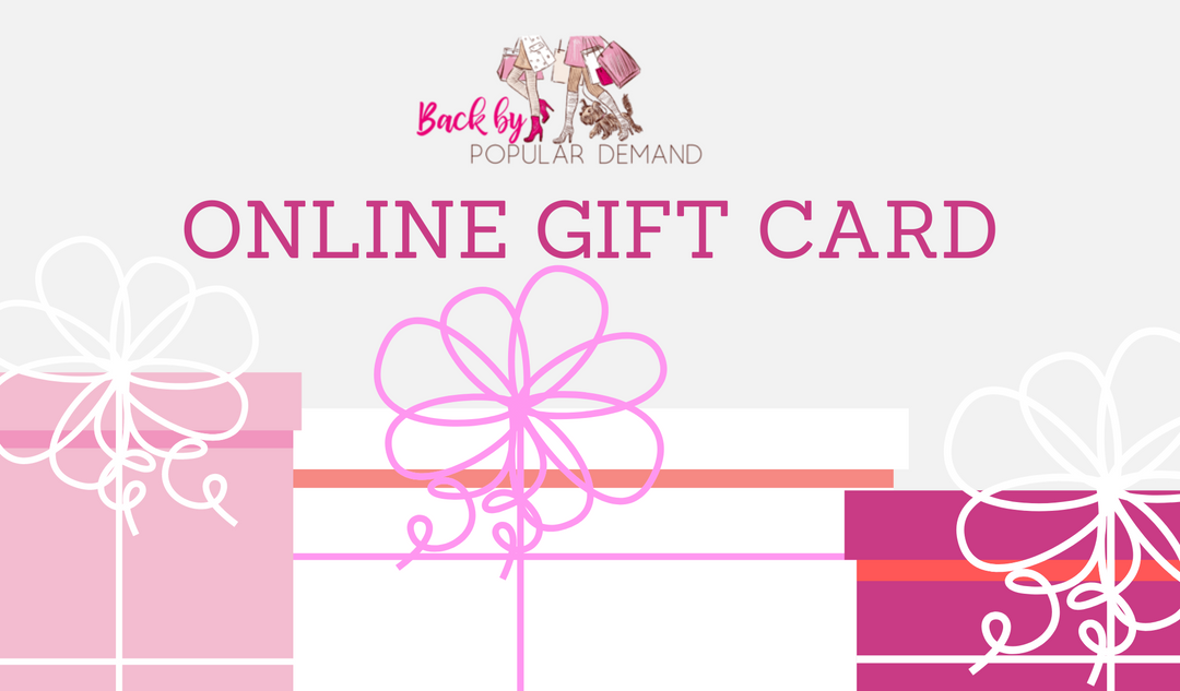 Online Gift Card