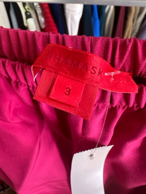 Size XL Fuschia Silk Pants