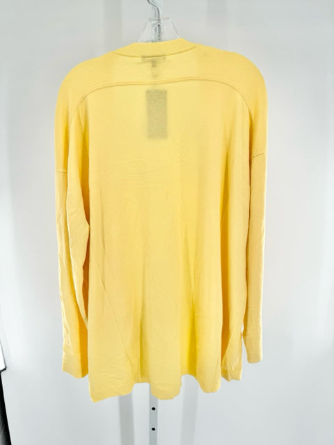 Size XXL LAFAYETTE Yellow Cardigan