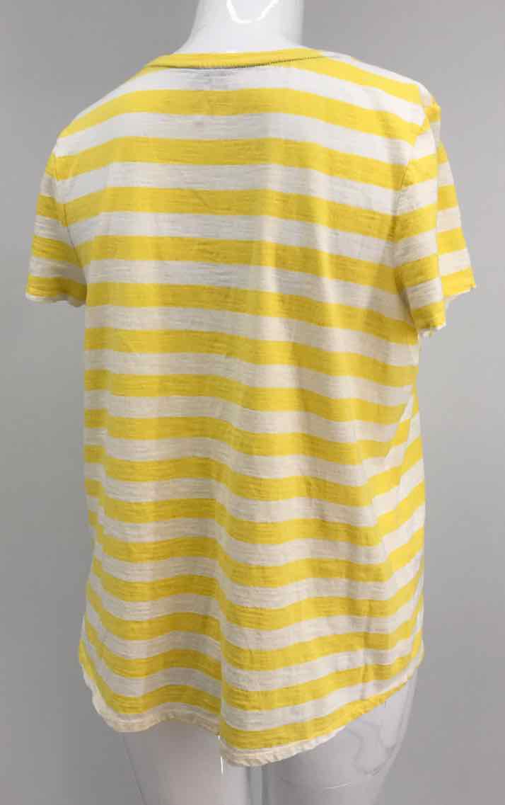 Size XL KIM ROGERS Yellow Shirt